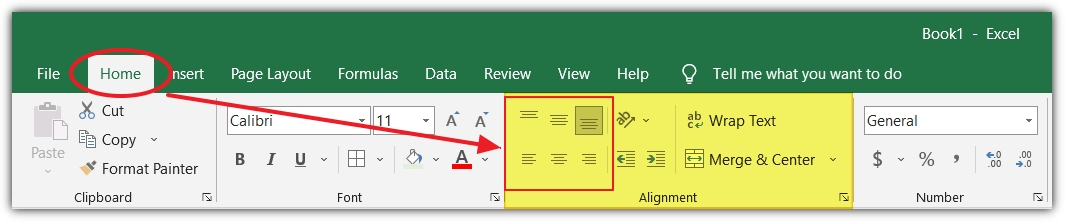 How to write vertically in Excel_011