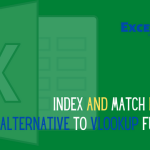 INDEX and MATCH in Excel - Better alternative to VLOOKUP function